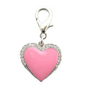 XKSRWE Dog Cat Rhinestones Love Charm Pendant Jewelry Pet Puppy Necklace Collar Accessory