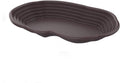 Extra Large Reptile Bathing Pool Reptile Feeding Dish Water Bowl with Ramp Aquarium Ornament for Gecko, Snake, Turtle, B