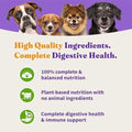 Halo Holistic Dry Dog Food, Vegan Plant-Based Recipe, Superfoods, 3.5 lb