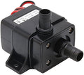 HiLetgo 2pcs Water Pump 240L/H DC 12V 4.2W Micro Brushless Pump 3M Pumping Head Ultra Quiet Water Pump for Pool Aquarium