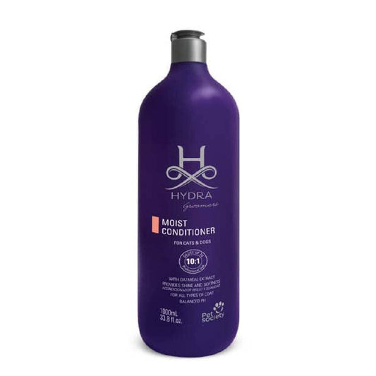 Hydra Professional Moisturizing Dog Conditioner, Oatmeal Hair Conditioner for Dogs and Cats, Suitable for All Breeds and Coat Types, Promotes Shine