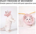Touchdog Soft Cat Cone Collar, Waterproof Recovery E-Collar, Lightweight