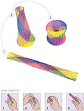 ISMARTEN Cat Spring Toys, 30 Packs Cat Tube Spring Toy Interactive Cat Toy for Indoor Cats, Plastic Spring Coils Attract Cats to Swat, Bite, Hunt(Random Color) (30 Packs)