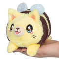 Squishable - Snugglemi Snackers Cat Bee - SynthiSquish Collection - 7 in - Soft Toy Collectible Stuffed Animal - Beans