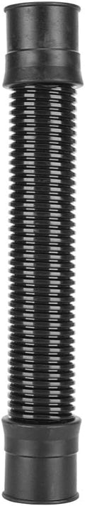 11.81inch EVA Corrugated Water Hose, 32mm Black Supply Pipe Bellows Tubing Pump Connection Accessory For Aquarium Fish T