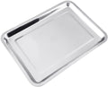 halinfer Metal Tray for Bird Backpack Carrier, Metal Square Plate to Place Interior of Small Bird Carrier Cage Backpack,