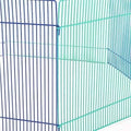 MidWest Homes for Pets Small Animal Pet Playpen/Exercise Pen, Blue and Green,1 Count (Pack of 1), Small Animal Playpen.