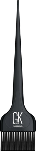 GK HAIR Black Balayage Application Brush – Professional Hair Color Dye Brush for Balayage, Highlights, Bleaching, Foilin