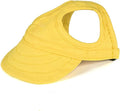 Leconpet Dog Baseball Cap Pet Hats with Big Ear Holes, Adjustable Baseball Caps for Small Medium and Large Dogs, Comfort