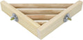 Litewoo Bird Perch Corner Platform Stand Shelf for Parrot Budgie Cage