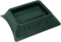 FloraCraft Plastic Floral Casket Saddle 3.5 Inch x 11.25 Inch x 14 Inch Green