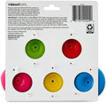 5pk Emoticon Latex Dog Toy, Provides A Comforting Squeak That Dogs Will Enjoy, Made of Natural Latex, It Squeaks When Sq