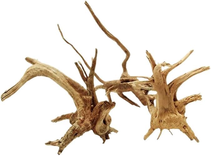 Tustao Aquarium Driftwood Branches Natural Wood Reptiles Trunk Wood Fish Tank Decoration Plant Stump Ornament Landscapin