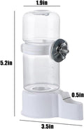 Automatic Pet Bird Water Feeder, Water Dispenser for Cage, Bird Cage Suspended Automatic Pet Water Feeder, Parrot Feeder