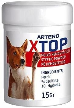 ARTERO X-Top Styptic Powder for Dog and Cat Nails 0.5 oz (15 g)