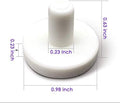 Aquarium Choice Ceramic Coralline Coral Frag Plugs 60 Pack