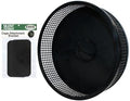 Silent Runner Pro | Sugar Glider Exercise Wheel (Black with Attachment)