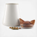 nambe Cat Treat Jar