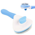 JRKOETY Cat Brush Self Cleaning, Ergonomic Handle,Slicker Cat Brush with Release Button,Tool Suitable for Cats and Dogs Pet Hair Cleaner, Easy to Remove Loose Undercoat