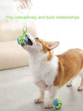 Sunglow Dog Toy Interactive Chewing Rope Ball Toys Natural Cotton Washable Durable Tug of War for Small Medium Dogs Pupp