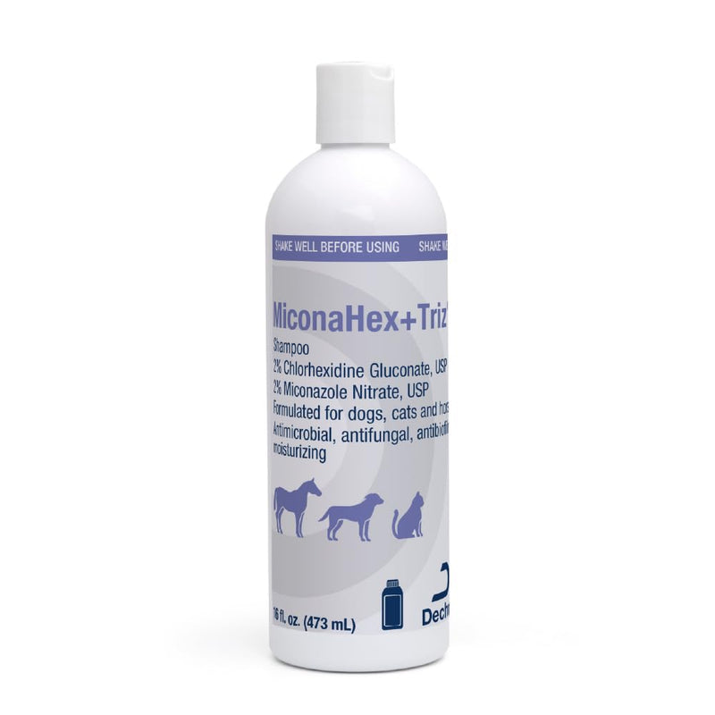 MiconaHex+Triz Shampoo for Dogs, Cats and Horses, 16 oz, Unscented