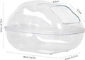 Portable Travel Backpack Habitat for Small Animal, Space Capsule Bubble Window Guinea Pig Bird Bearded Dragon Turtle Car