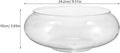 Clear Fish Bowl Vase Bubble Bowl Round Shallow Planter Plastic Container Fish Bowl Aquatic Plant Pot Daffodil Pot Hydrop