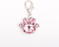 Bling Rhinestones Paw Charm Pendant Jewelry for Pet Dog Cat Puppy Necklace Collar Accessory