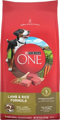 Purina ONE Lamb and Rice Dry Dog Food, 8 lb Bag