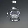 100PCS 0.5oz Crested Gecko Food Dish Cups