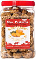Mrs Pastures Super Cookie and Treats for Horses - Premium Horse Treats - Made with Banana, Chia Seeds & Vanilla - Preser