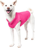 Gooby Fleece Vest Dog Sweater, Pink, Medium