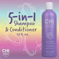 CHI Vibes for Dogs 5-in-1 Shampoo & Conditioner, 12 Fl Oz