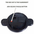 2 PCS Magnetic Temperature and Humidity Monitor for Jumping Spider Enclosure Accessories Digital Thermometer Hygrometer 