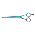 Master Grooming Tools Stainless Steel 5200 Rainbow Series Curved Pet Shears, 6-1/2-Inch