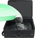 Portable Cat Travel Litter Box with Zipped Lid, Foldable Travel Litter Box, No Leakage, No Smell, Waterproof, Easy to Ca