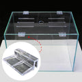 JianLing 8pcs Aquarium Glass Cover Clip Clear Acrylic Support Holder for Aquarium Fish Tank (5mm)