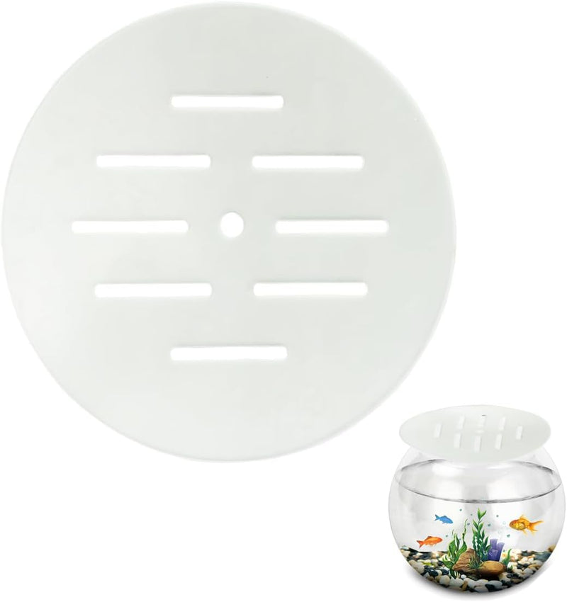 Acrylic Aquarium Anti Jumping Lid Cover with Hole to Prevent Fish, Reptiles, Shrimp Turtles from Out of The Tank 1 Piece