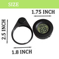 2Pcs Magnetic Reptile Thermometer and Humidity Gauge for Jumping Spider Enclosure Accessories Digital Thermometer Hygrom