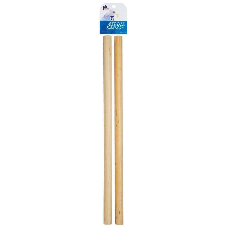 Prevue Pet Products Pacific Bird Cage Perch - Small Natural Wooden Bird Perches for Enclosures, Enrichment Accessories for Small Birds, Healthy Foot Exercise & Beak Grooming