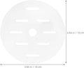 Round Clear Tank Lid - Round Aquarium Lid 3.94 Inch Tank Protective Cover - Replacement Accessories for Fish Bowl Terrar