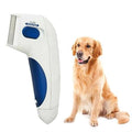 Electric Pet Grooming Comb –Pet Comb Grooming Comb Brush for Dogs Cats Effective Remove Dog & Cat Hair Remover Brush Sui