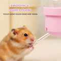Hamster Water Bottle with Magnetic Holder for Glass Tanks