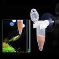 Acrylic Fish Tank Isolation Box 6"x4"x4" - No Assembly - Clear View Breeding Hatchery with Suction Cups & Feeding Kit (F