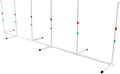 Midlee Dog Agility Beginner Set- Hoop Jump, Weave Poles, and Bar Jump