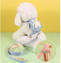 Bag Style Harness Leash for Cats and Small Dogs Walking Rope (Yellow)