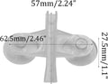 12PCS Aquarium Divider Suction Cup Clips Fish Tank Isolation Plate Holder Bracket Support for Glass Separating Board Div