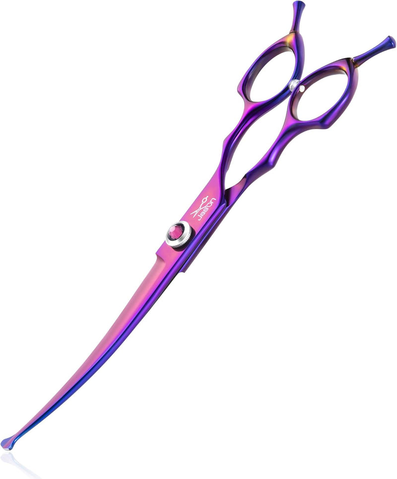 JASON Curved Dog Grooming Scissors - 7.5