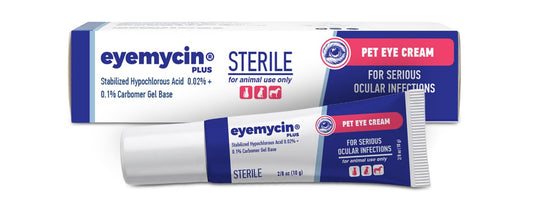 QUQU Natural EYEMYCIN Pet Eye Health for Dogs, Cats, Cattle, Sheep, Horses, Birds and Puppies, Kitten (1 Pack)