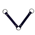 SparkDog Collars Dog Crate Fan Hanger, HotDawg Utility Strap, use with Ryobi P3320, Fan Hanger for Ruffland Dog Kennel, Bucket Holder Utility Strap - Made in The USA of BioThane (Black)